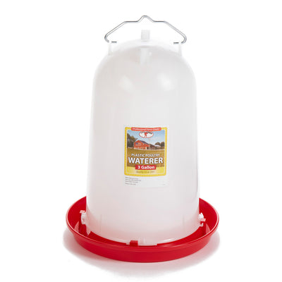 Little Giant® 3 Gallon Plastic Poultry Waterer