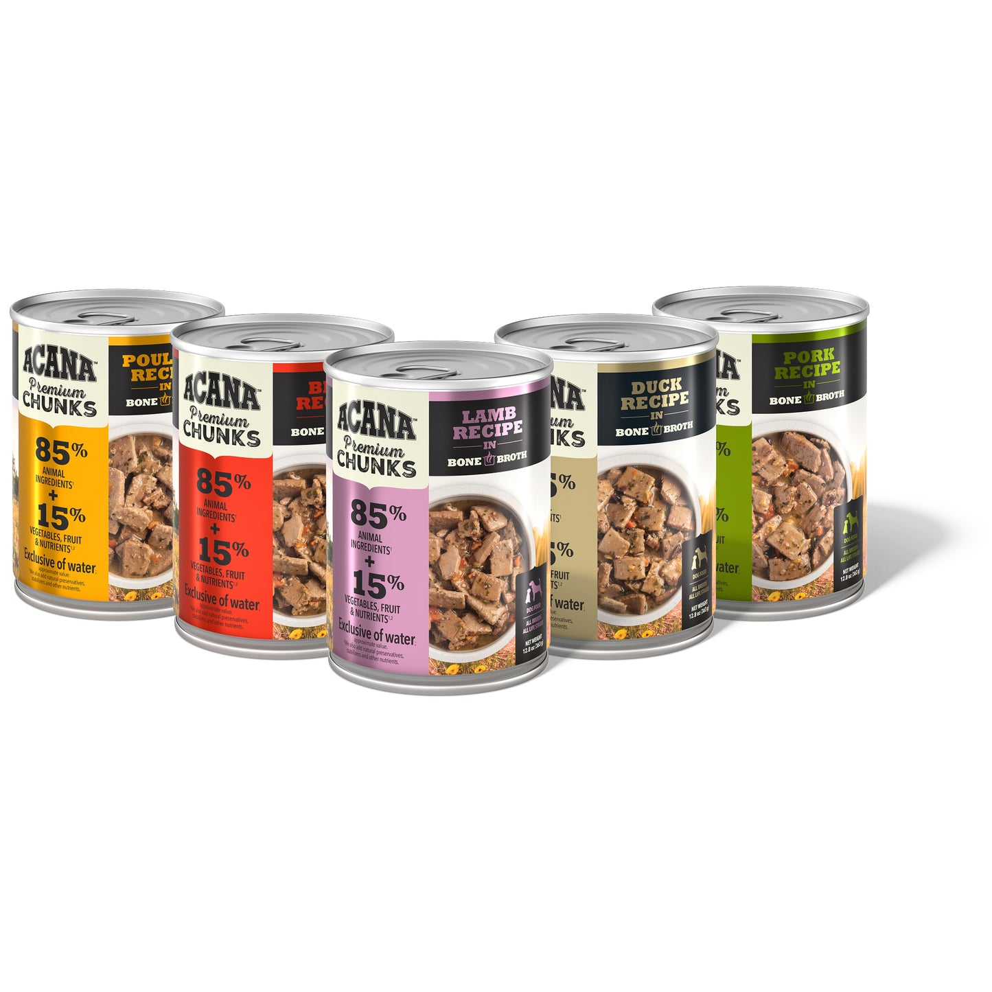 ACANA® Premium Chunks Wet Dog Food Recipes