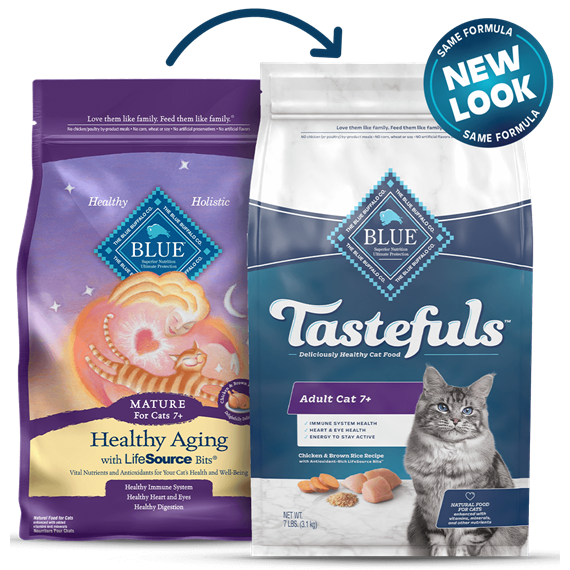 BLUE Tastefuls ™ Adult Cat 7+