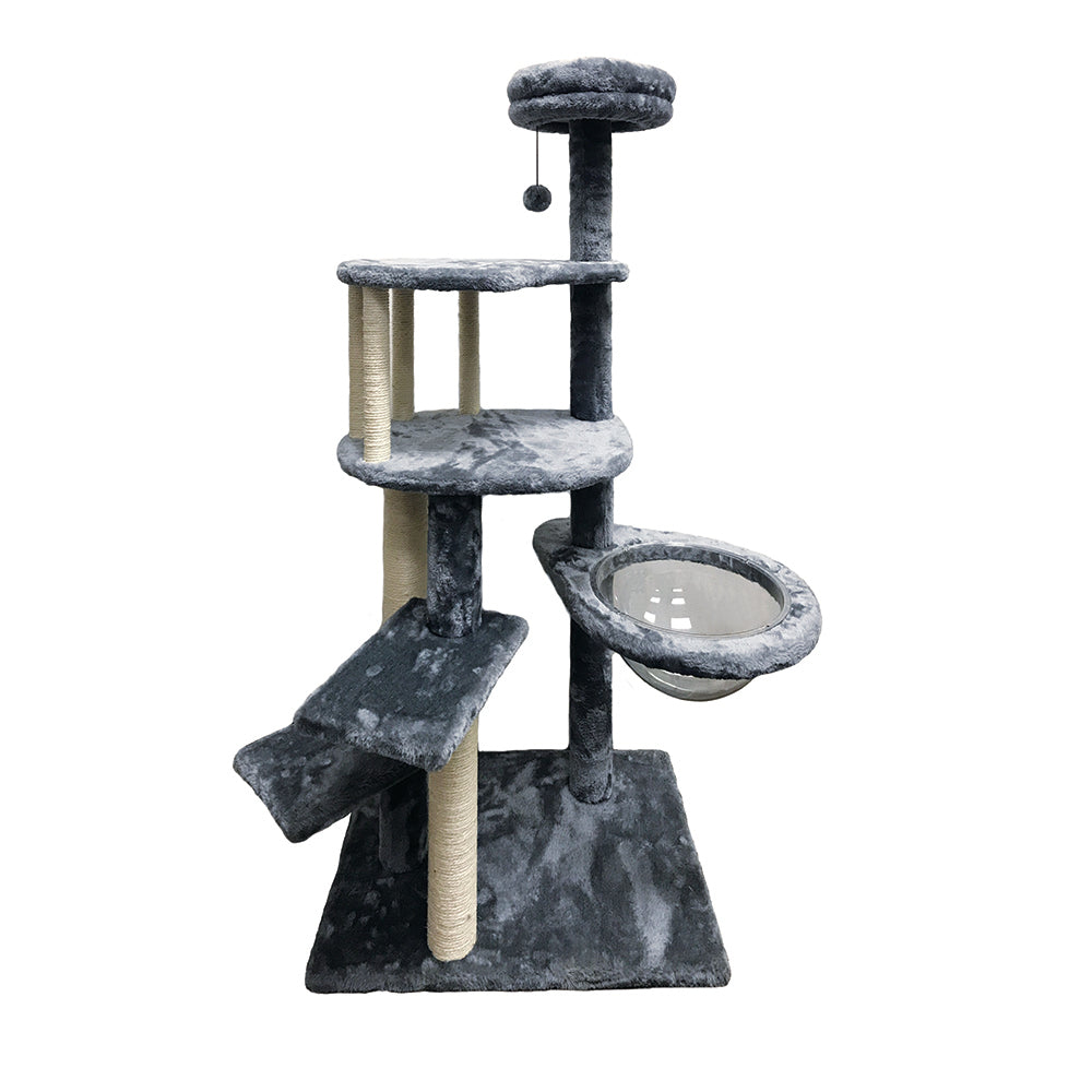 BURGHAM 48.5" Multi Level Cat Furniture with Sleep Area