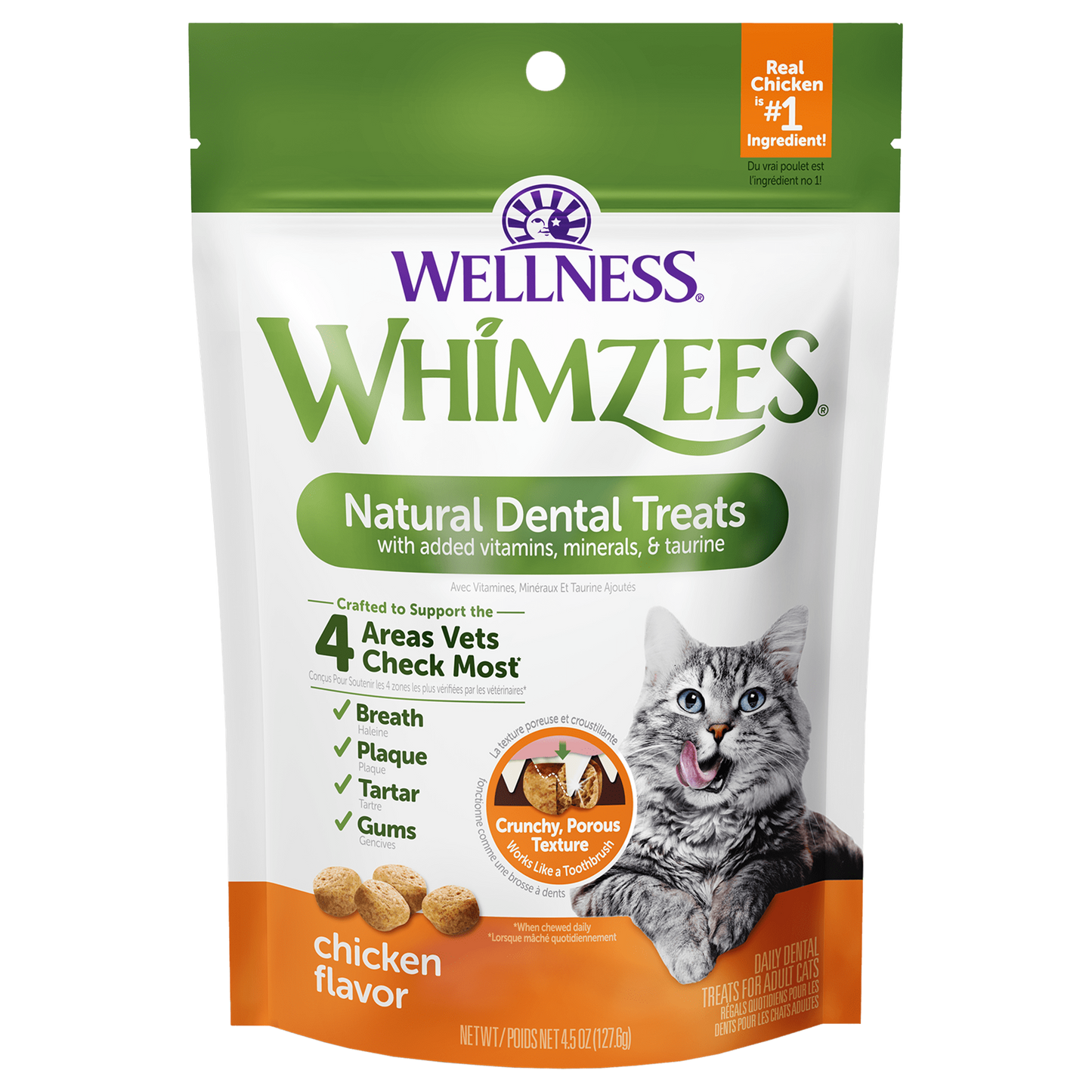 Whimzees® Natural Cat Dental Treats