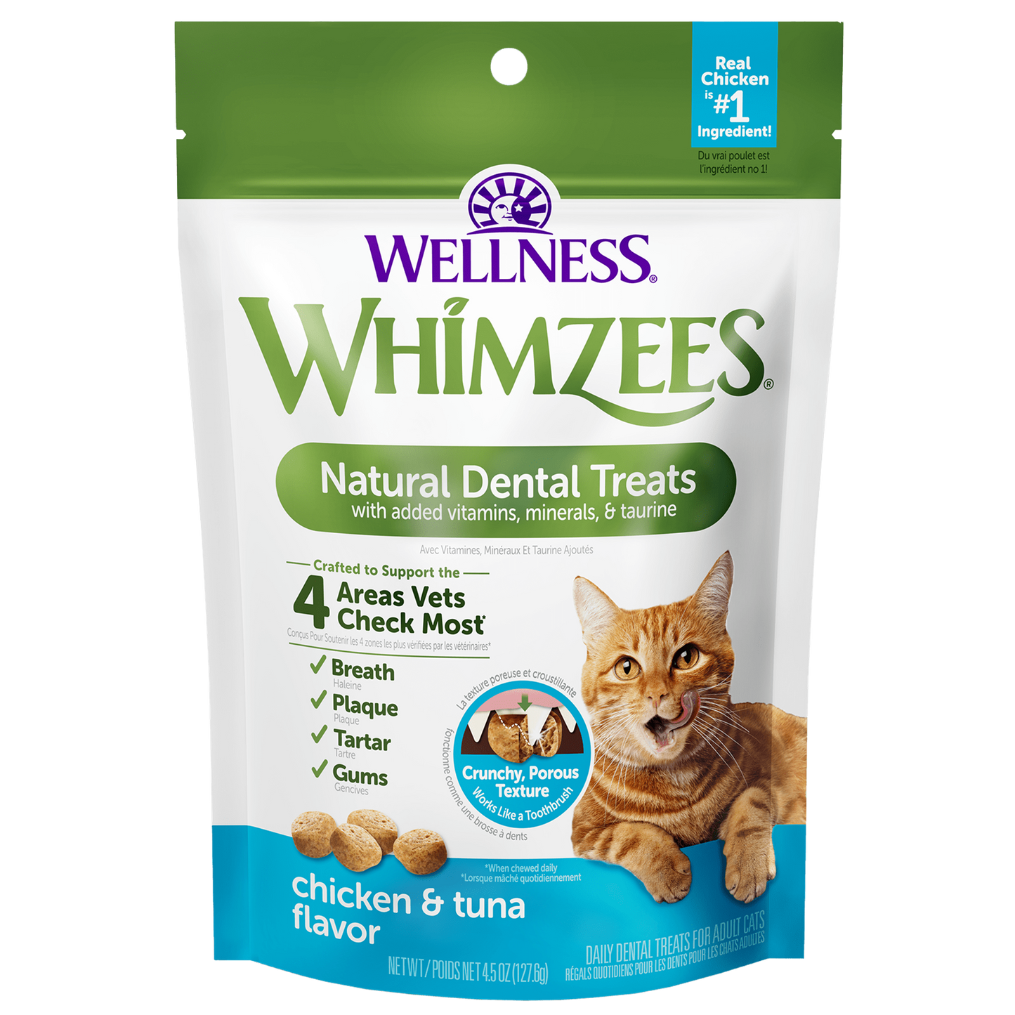 Whimzees® Natural Cat Dental Treats