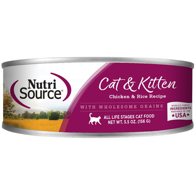 NutriSource® Grain Inclusive Wet Cat Food Recipes