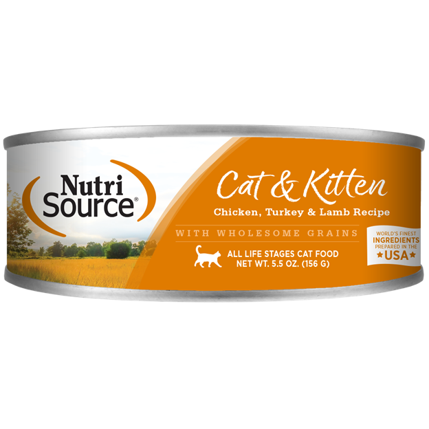 NutriSource® Grain Inclusive Wet Cat Food Recipes