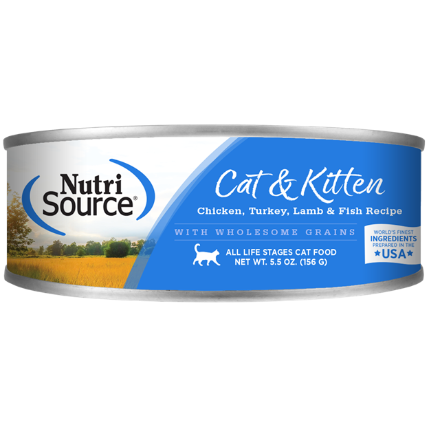 NutriSource® Grain Inclusive Wet Cat Food Recipes