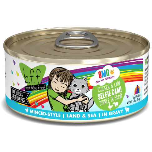 B.F.F. OMG! (Oh My Gravy!) GRAIN & GLUTEN FREE Wet Cat Food