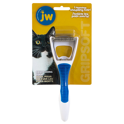 JW® Grip Soft® Cat Deshedding Tool