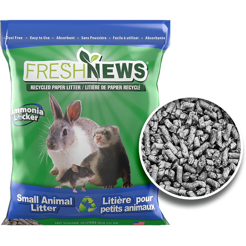 FRESH News Recycled Paper Small Animal Litter Critter Country