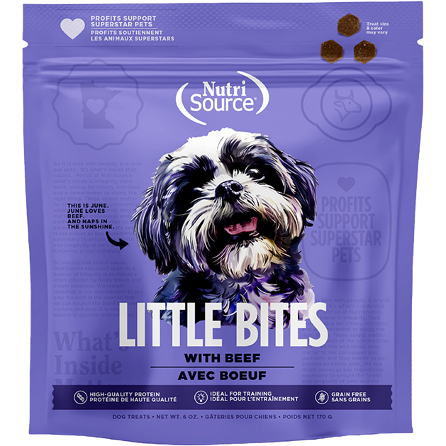 NutriSource® GRAIN FREE Bites Dog Treats