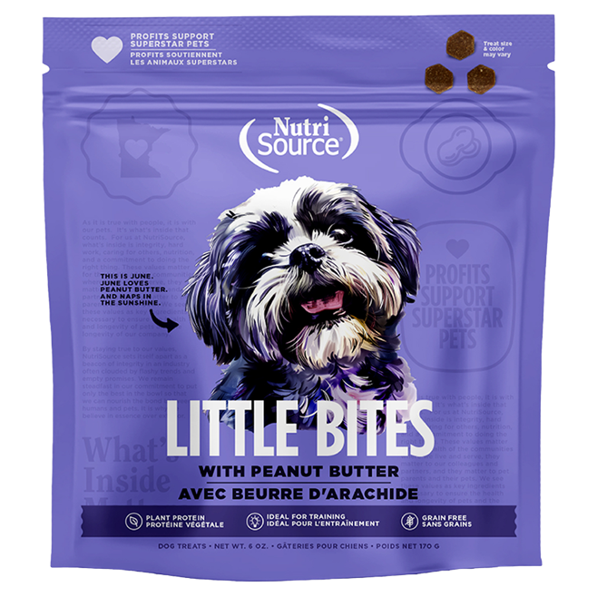NutriSource® GRAIN FREE Bites Dog Treats