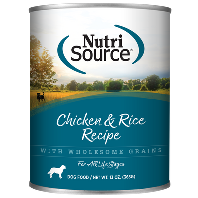 NutriSource® Chicken & Rice Wet Dog Food