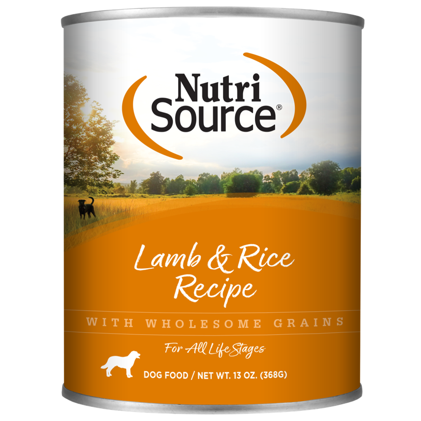 NutriSource® Lamb & Rice Wet Dog Food