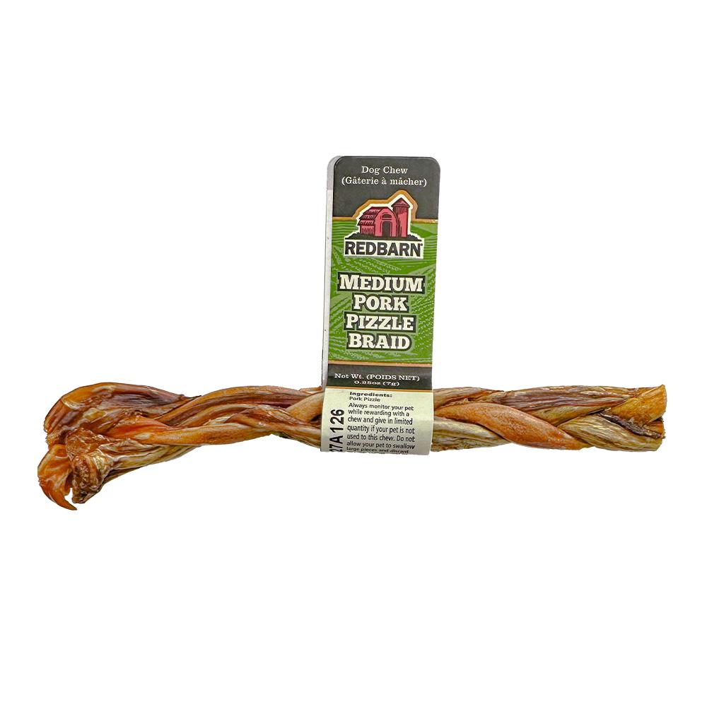 Redbarn® Medium Pork Pizzle Braid