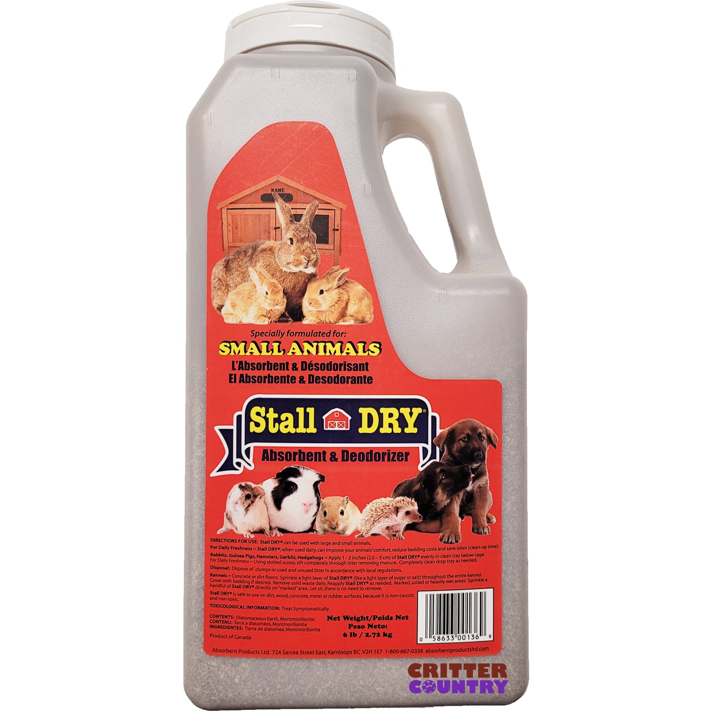 Stall DRY® Natural Ammonia Control