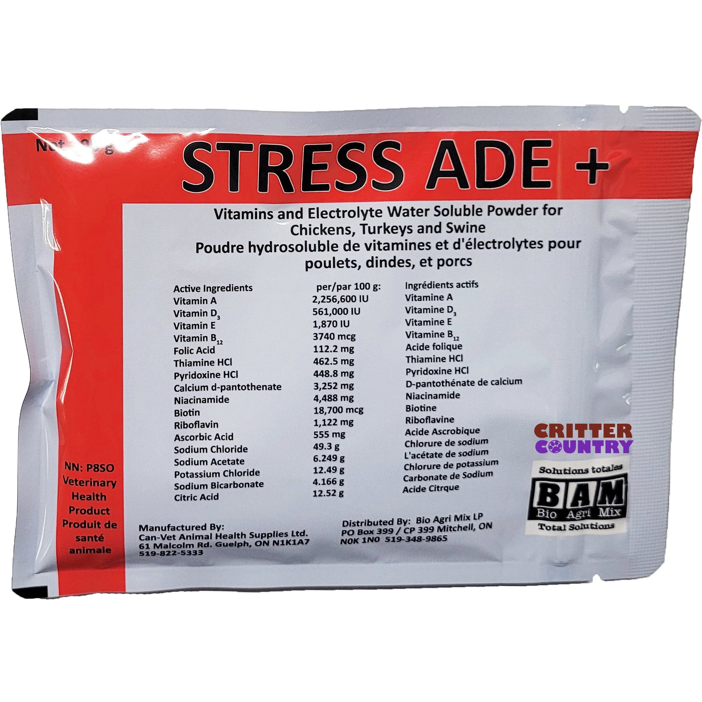 Bio Agri Mix© Stress ADE Soluble Powder