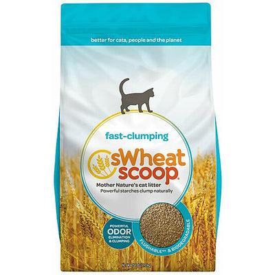 sWheat Scoop® 100% Wheat Fast Clumping Cat Litter