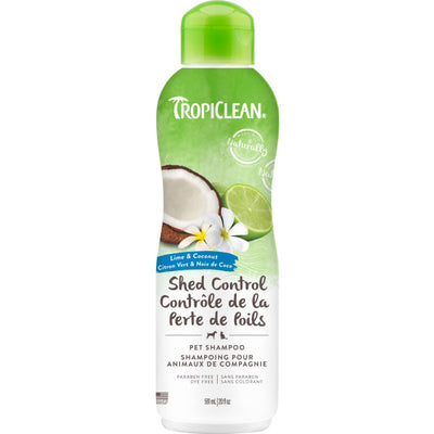 TropiClean® Lime & Coconut (DeShedding) Pet Shampoo