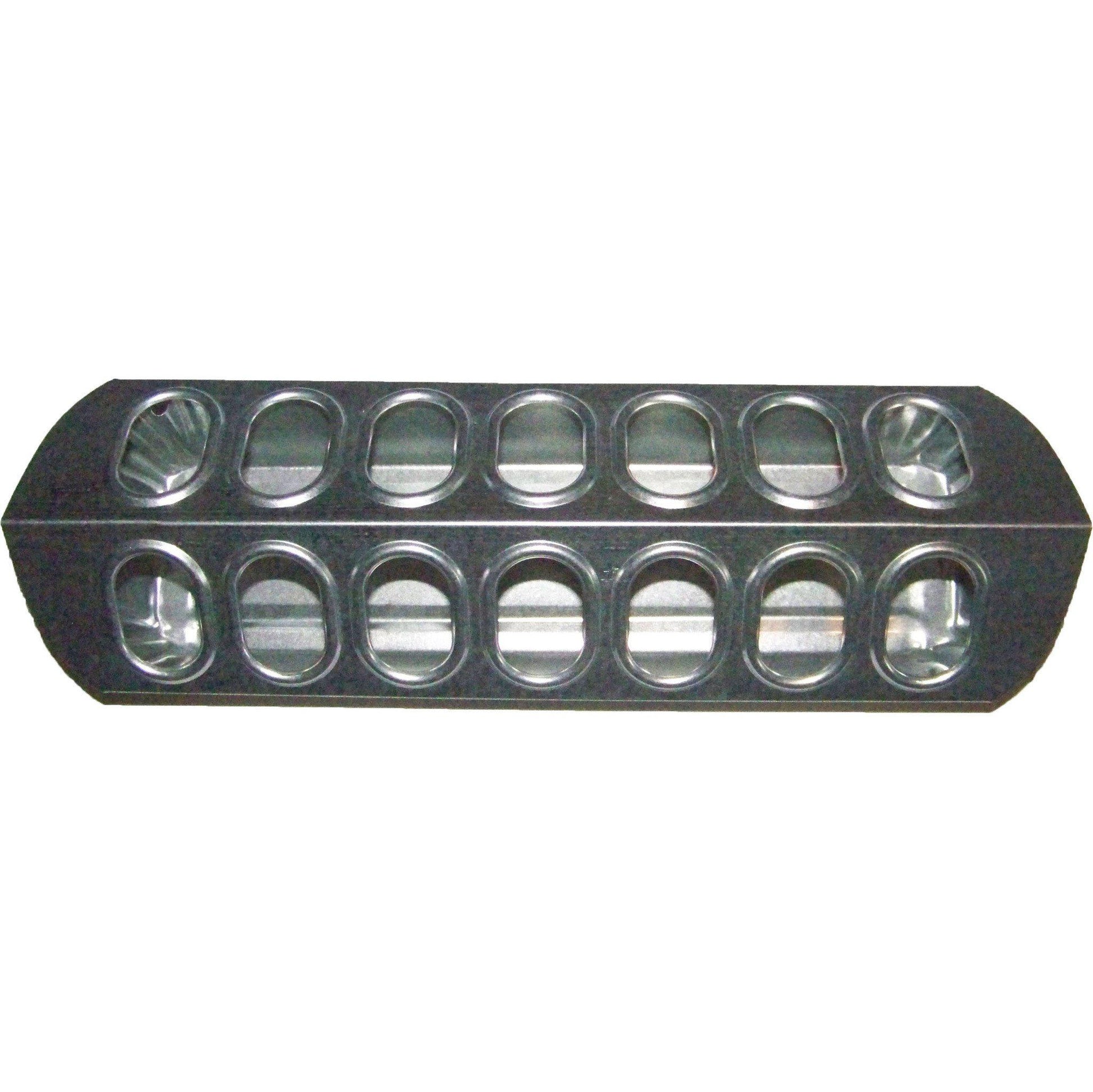 Little Giant® Metal Slide-Top Poultry Ground Feeder - Critter Country Supply Ltd.