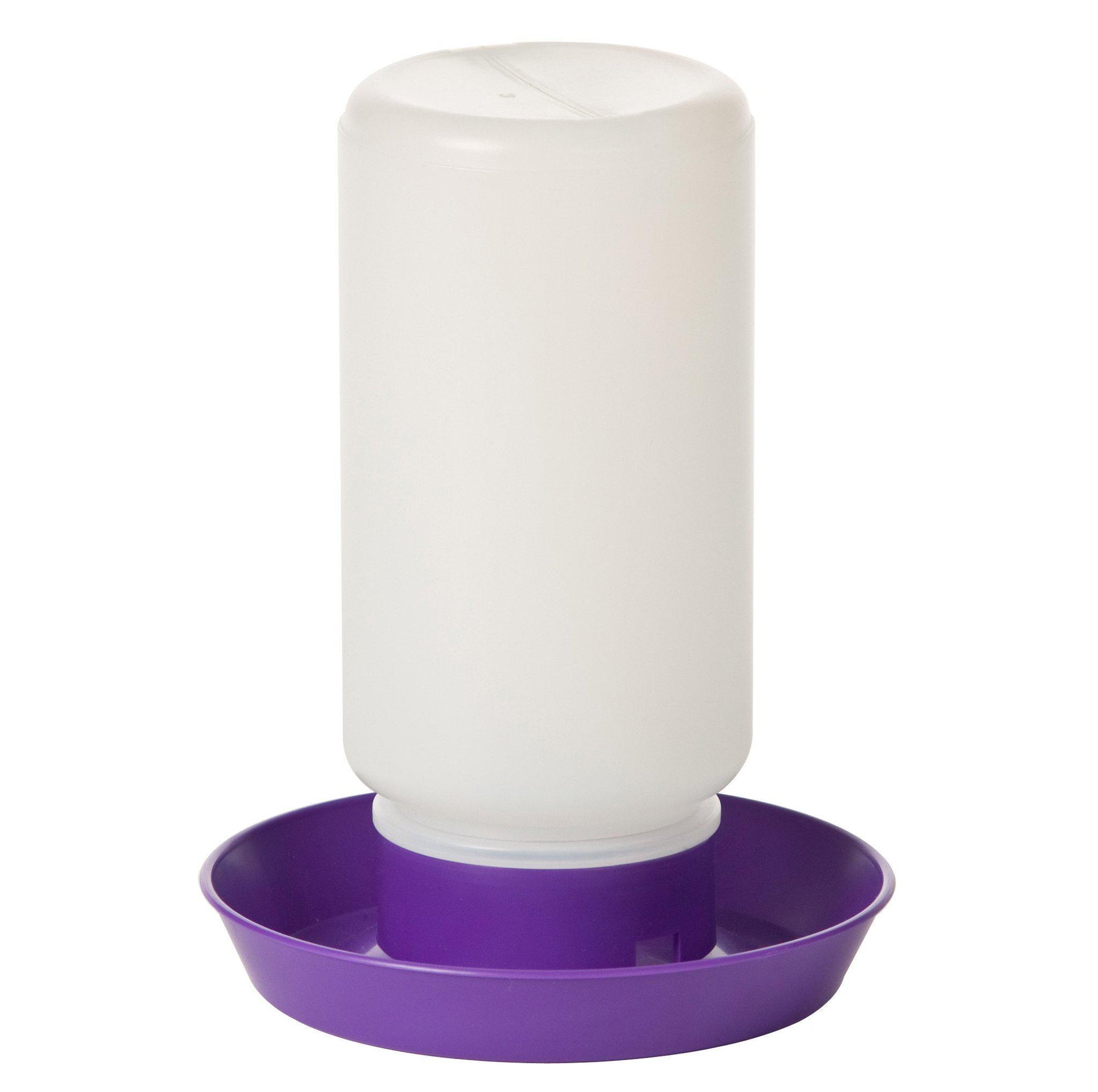 Little Giant® 1 Quart Plastic Poultry Waterer Base - Critter Country Supply Ltd.