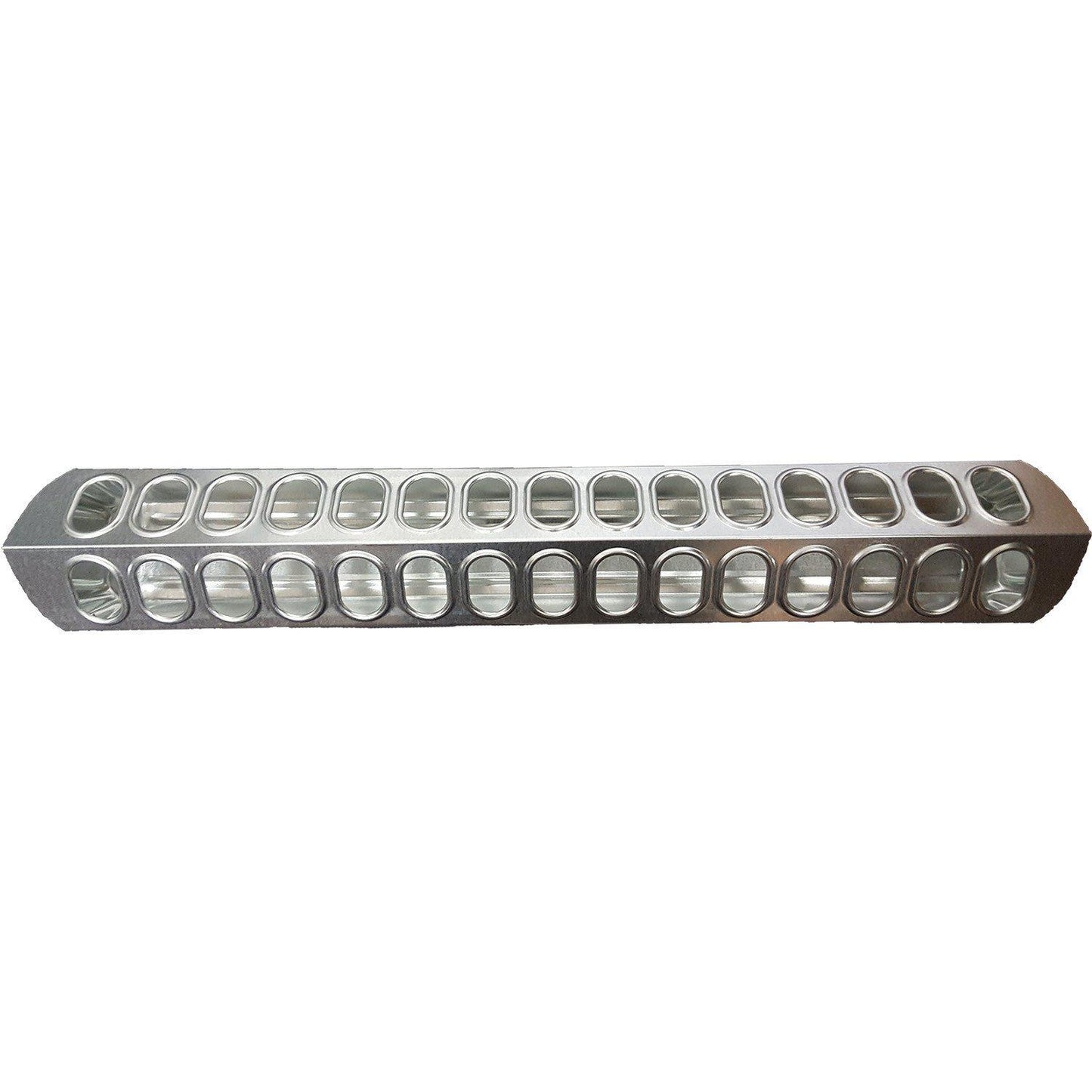 Little Giant® Metal Slide-Top Poultry Ground Feeder - Critter Country Supply Ltd.