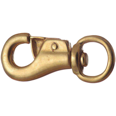 Western Rawhide Snap: 3-7/8" Heavy Duty Solid Bronze Swivel Bull Snap - Critter Country Supply Ltd.