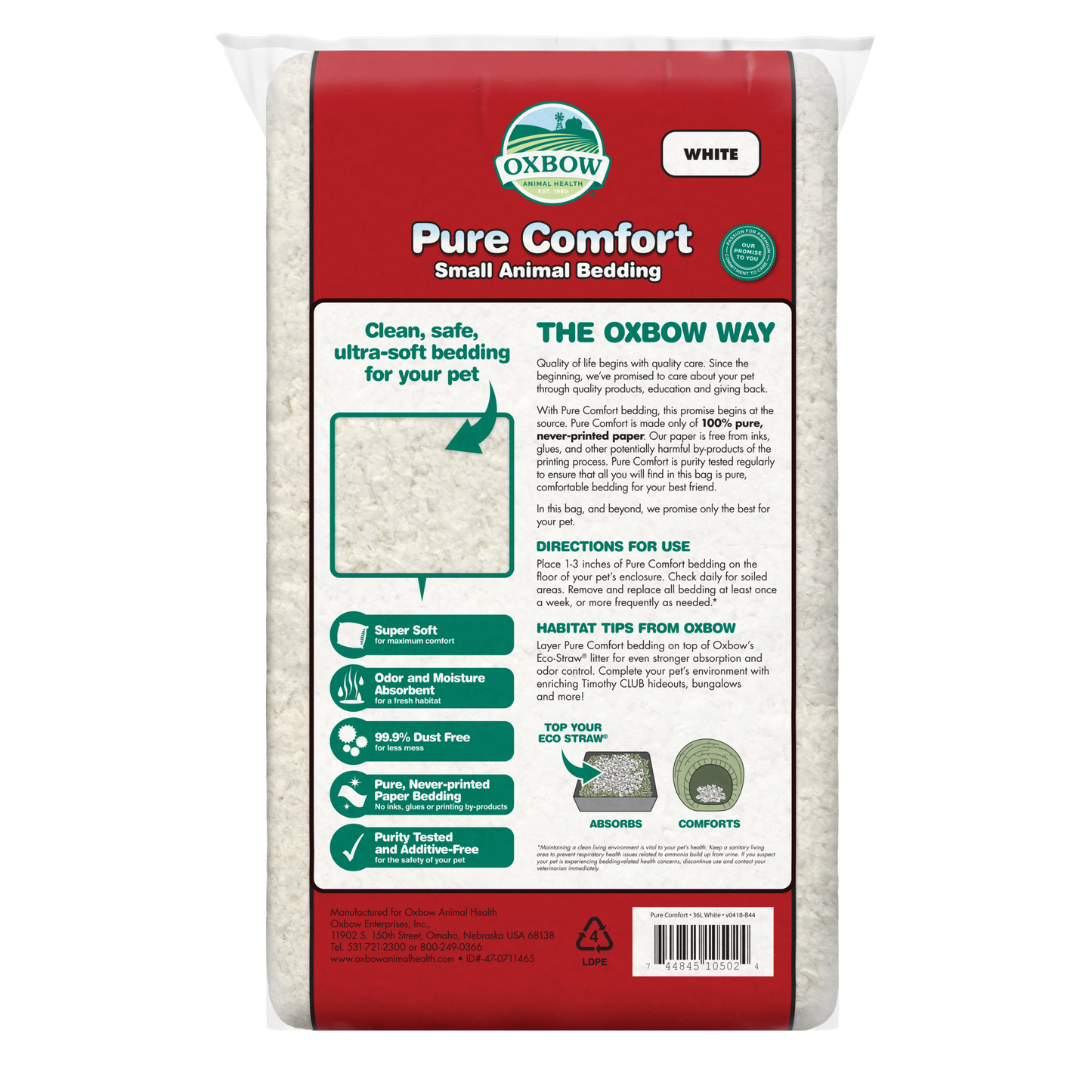Oxbow® Pure Comfort Small Animal Bedding