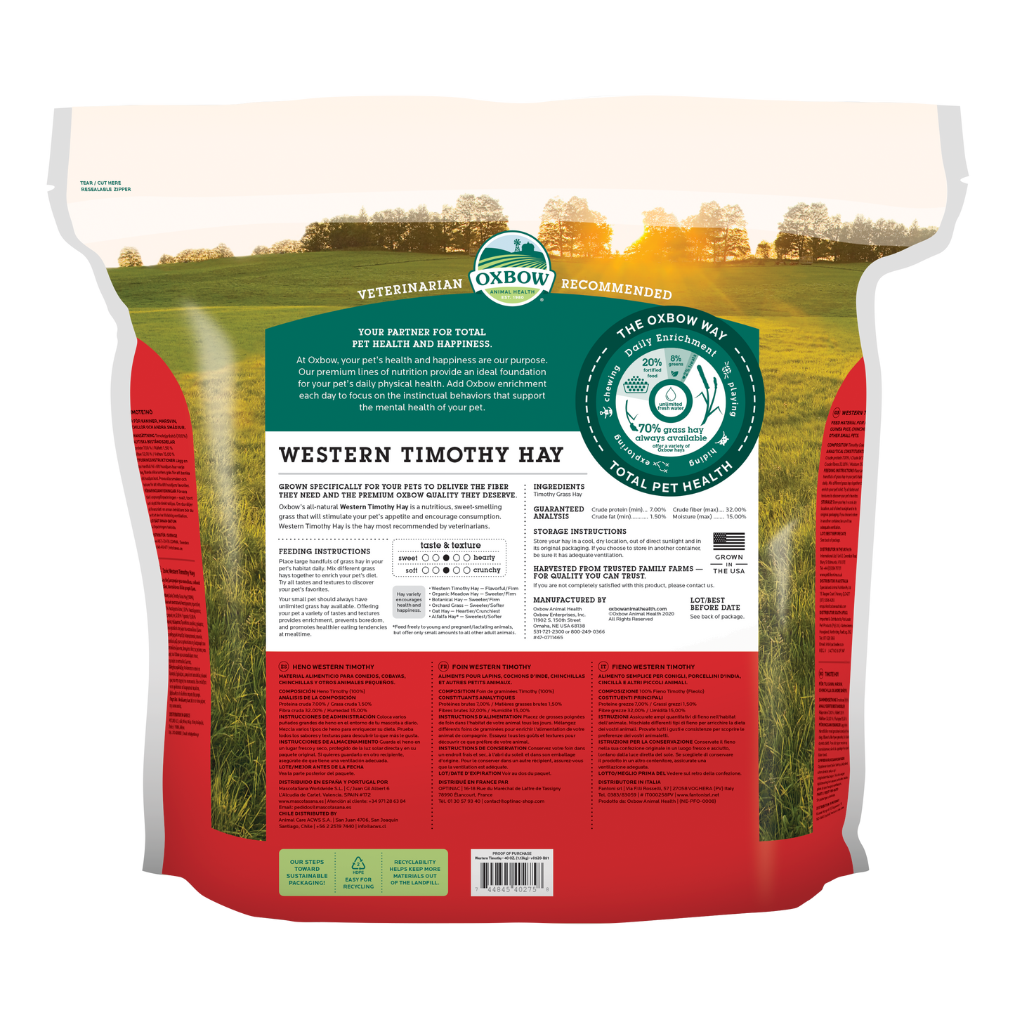 Oxbow® Western Timothy Hay