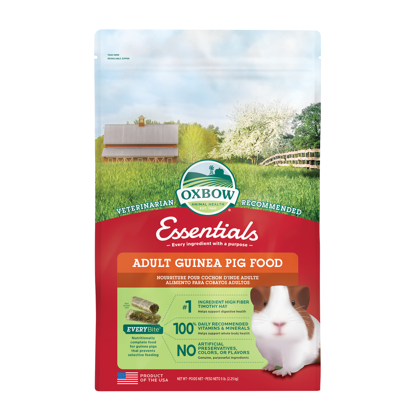 Oxbow® Essentials - Adult Guinea Pig Food