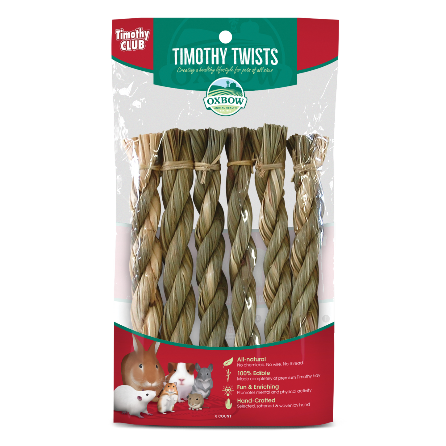 Oxbow® Timothy CLUB Timothy Twists