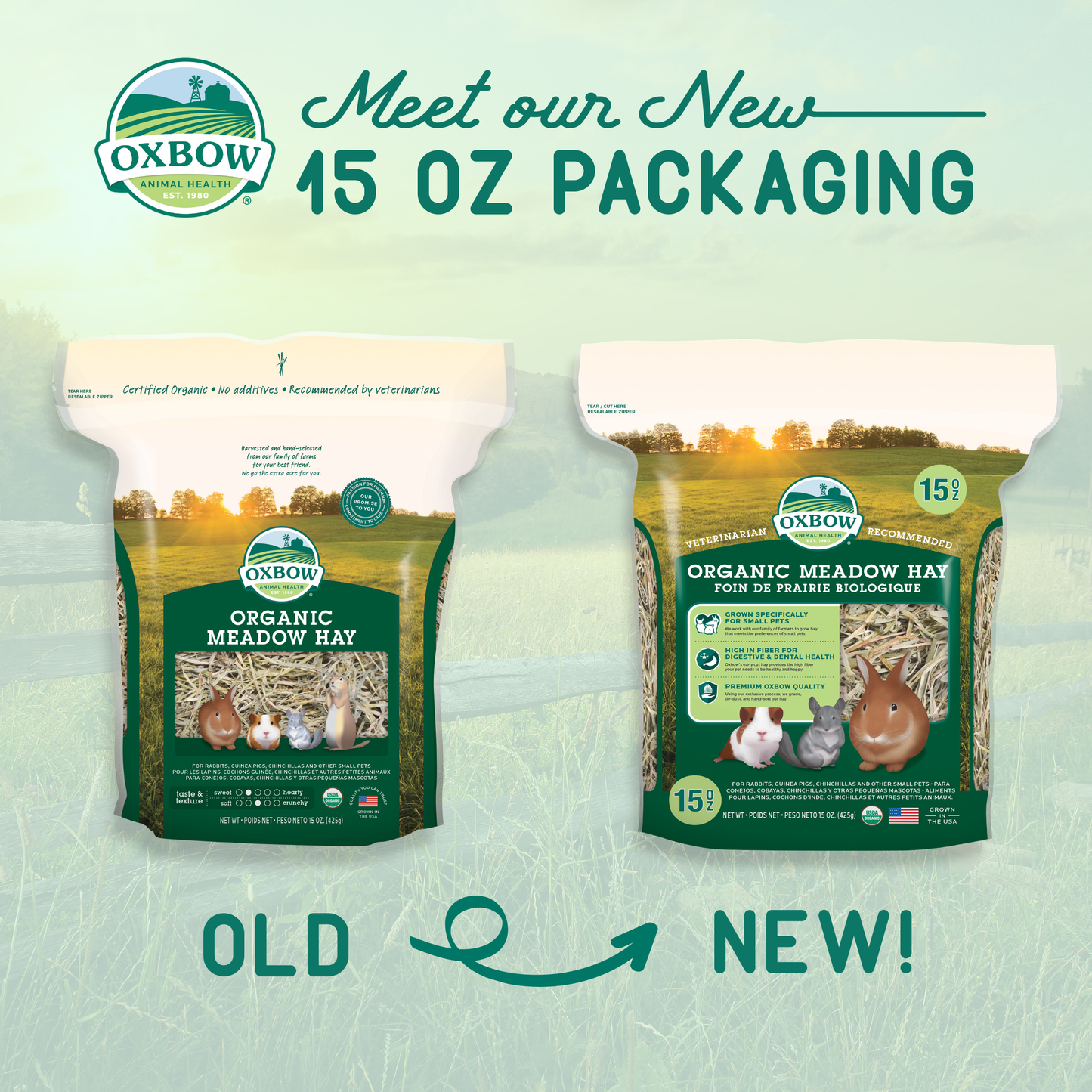Oxbow® Organic Meadow Hay