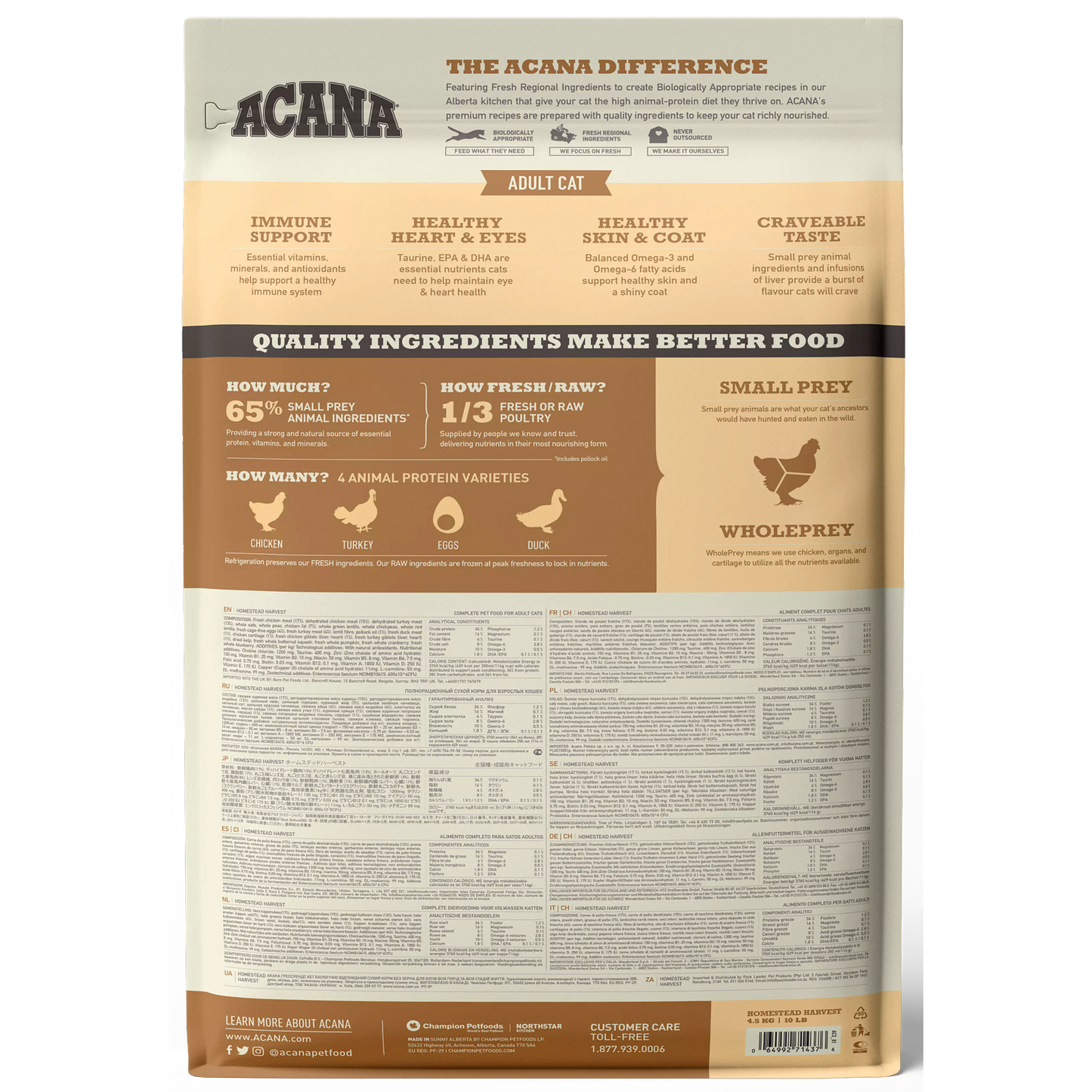 ACANA® Homestead Harvest for Cats