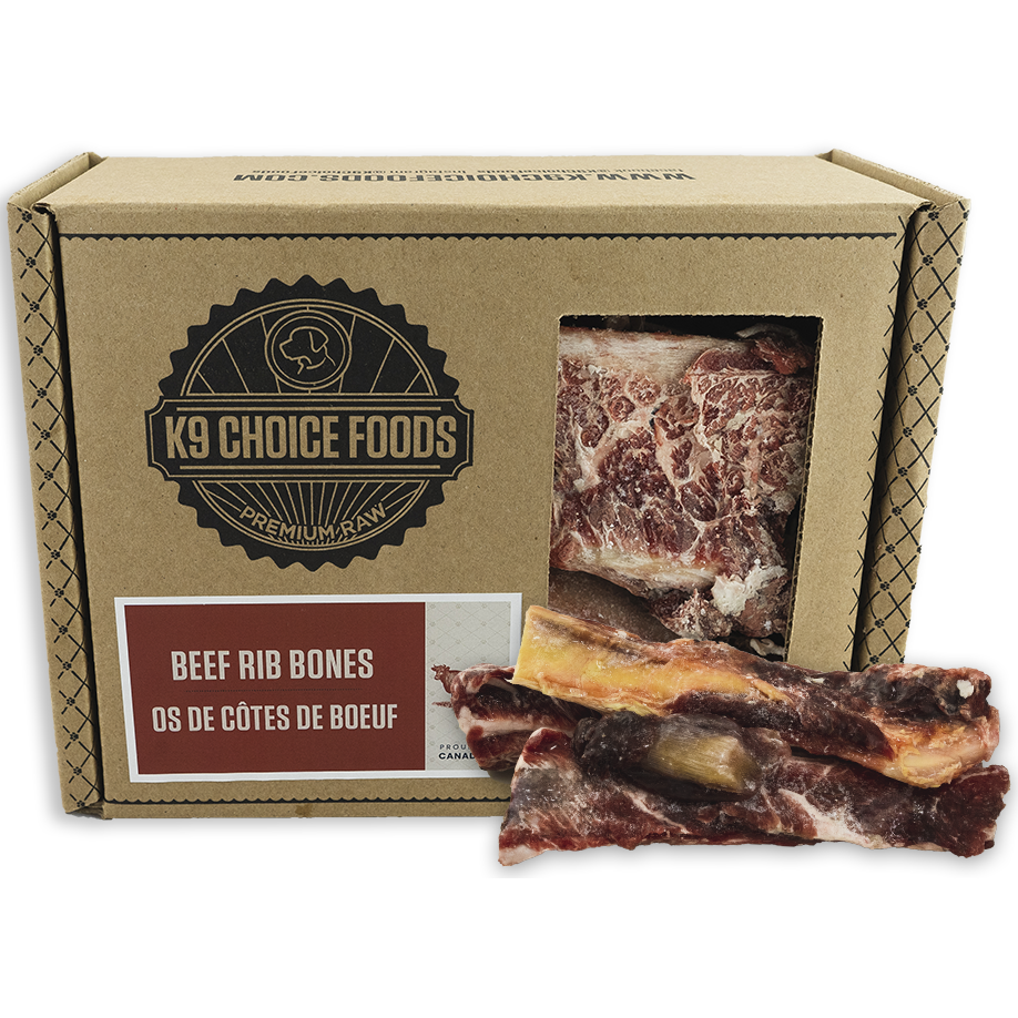 K-9 Choice Beef Rib Bones 3LB - Critter Country Supply Ltd.