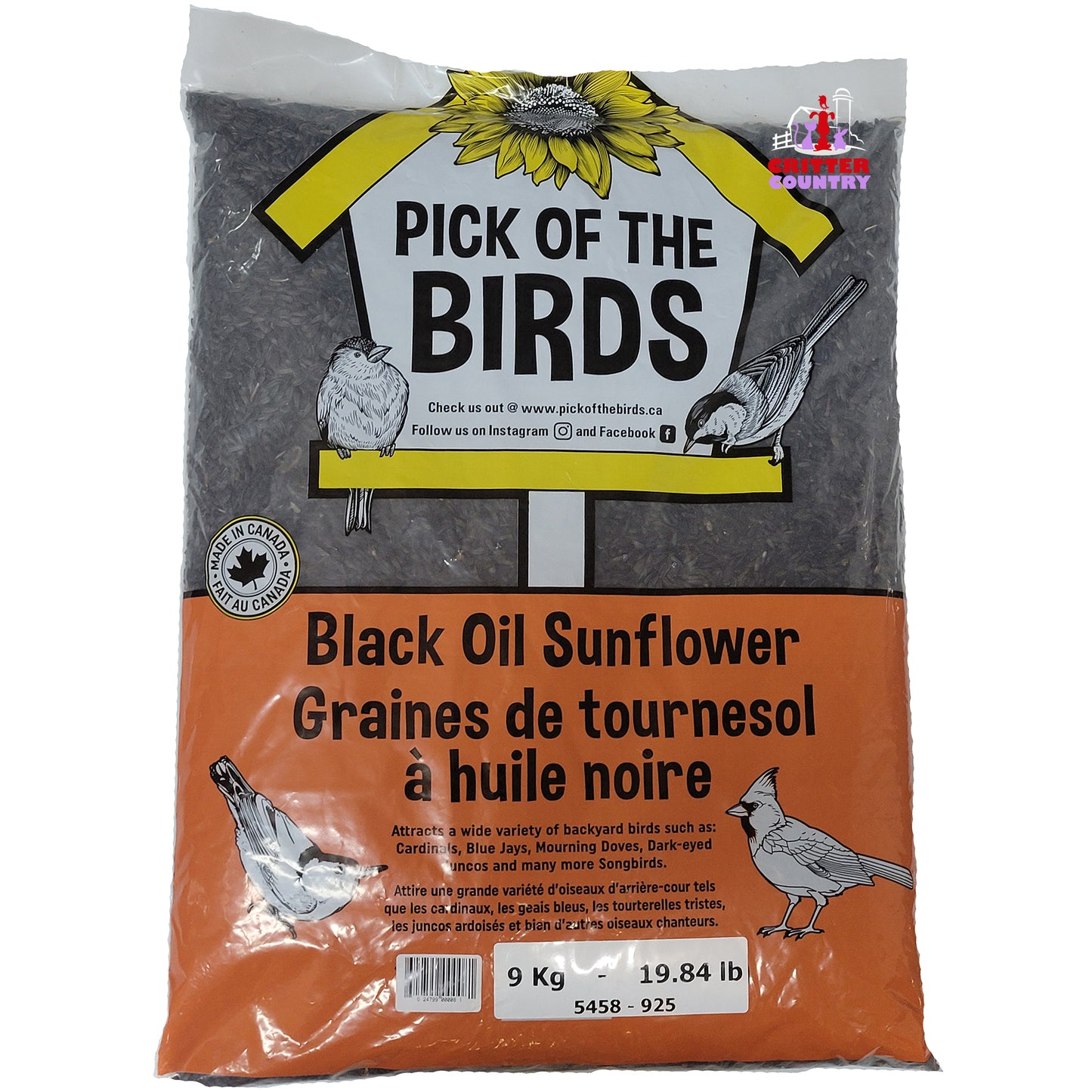 Pick of the Birds® Black Oil Sunflower Seeds
