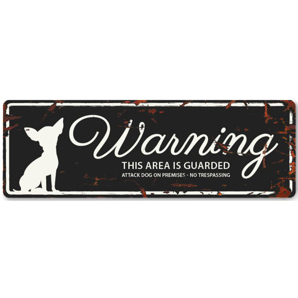 Dog Warning Sign - Critter Country Supply Ltd.