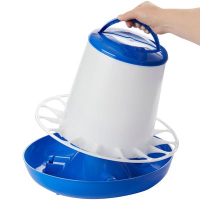 Double-Tuf™ 15LB Plastic Poultry Feeder - Critter Country Supply Ltd.