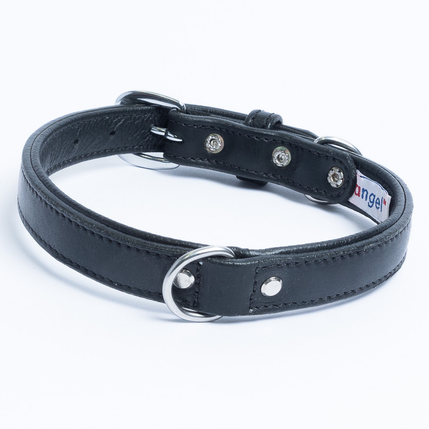 Angel™ Elite Collection "Dallas" Genuine Leather Dog Collar