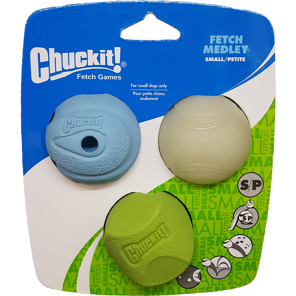 Chuckit!® Fetch Medley Balls 3PK