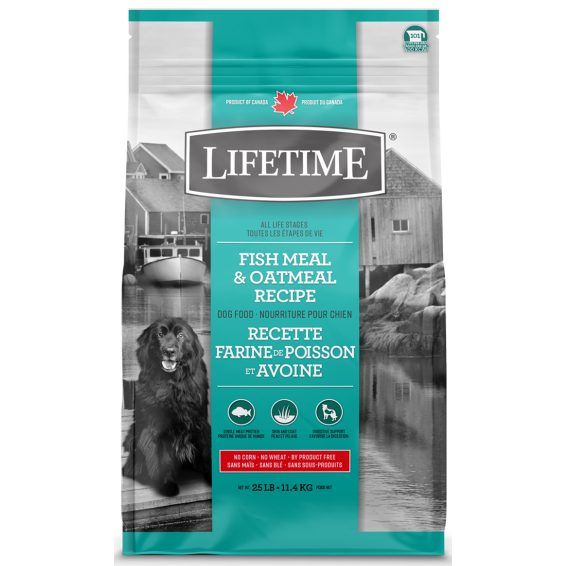 Lifetime® Fish Meal & Oatmeal Recipe