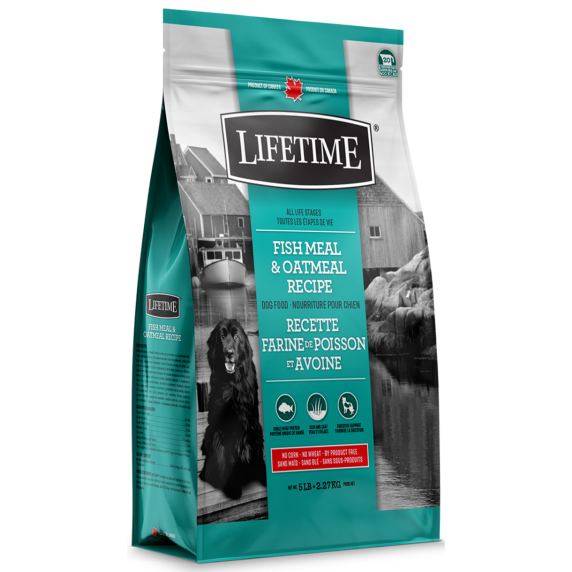 Lifetime® Fish Meal & Oatmeal Recipe