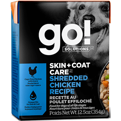 Go! Solutions™ SKIN + COAT CARE™ Wet Dog Food Recipes