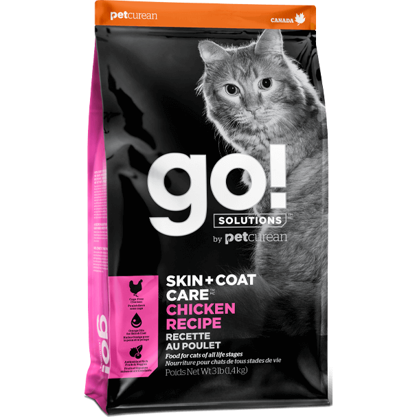 Go! Solutions™ SKIN + COAT CARE™ Chicken Recipe 3LB - Critter Country Supply Ltd.