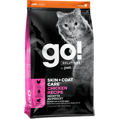 Go! Solutions™ SKIN + COAT CARE™ Chicken Recipe 3LB - Critter Country Supply Ltd.