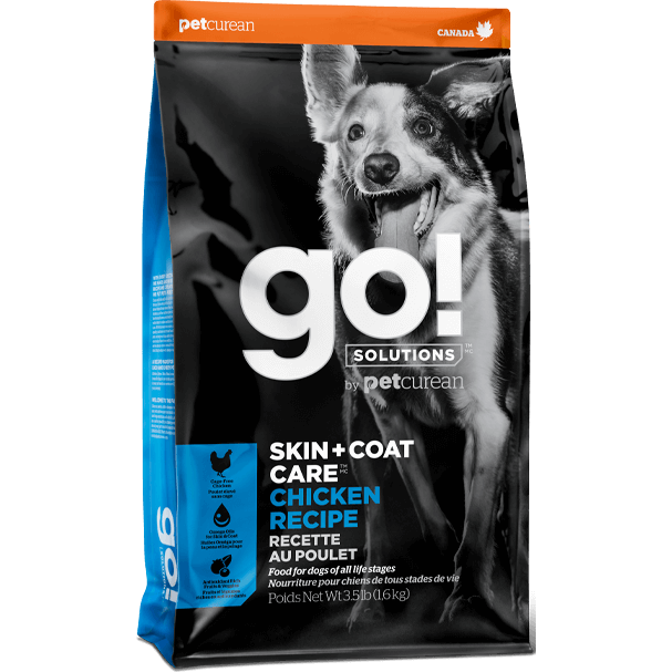 Go! Solutions™ SKIN + COAT CARE™ Chicken Recipe 25LB - Critter Country Supply Ltd.