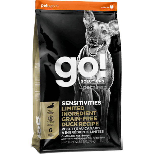 Go! Solutions™ SENSITIVITIES™ Limited Ingredient GRAIN-FREE Duck Recipe - Critter Country Supply Ltd.