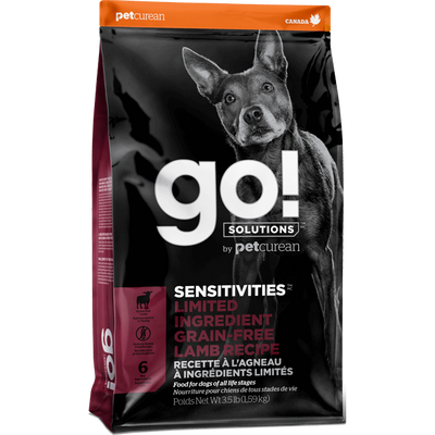 Go! Solutions™ SENSITIVITIES™ Limited Ingredient GRAIN-FREE Lamb Recipe - Critter Country Supply Ltd.
