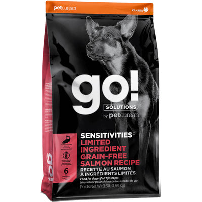 Go! Solutions™ SENSITIVITIES™ Limited Ingredient GRAIN-FREE Salmon Recipe - Critter Country Supply Ltd.