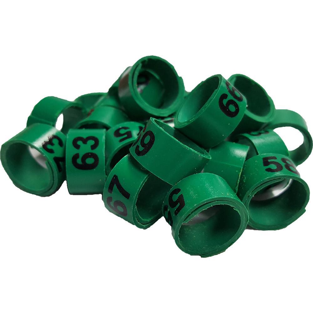 Poultry Leg Bands - Numbered Bandettes 25PK - Critter Country Supply Ltd.
