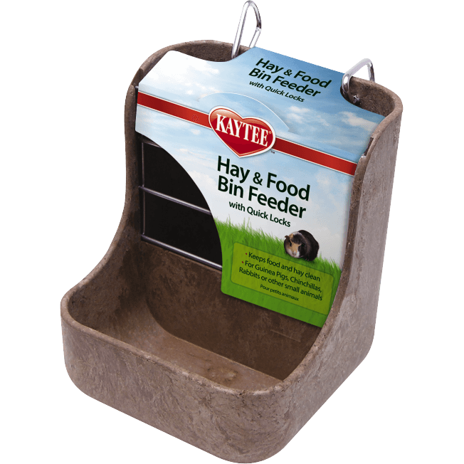 Kaytee® Hay & Food Bin Feeder - Critter Country Supply Ltd.