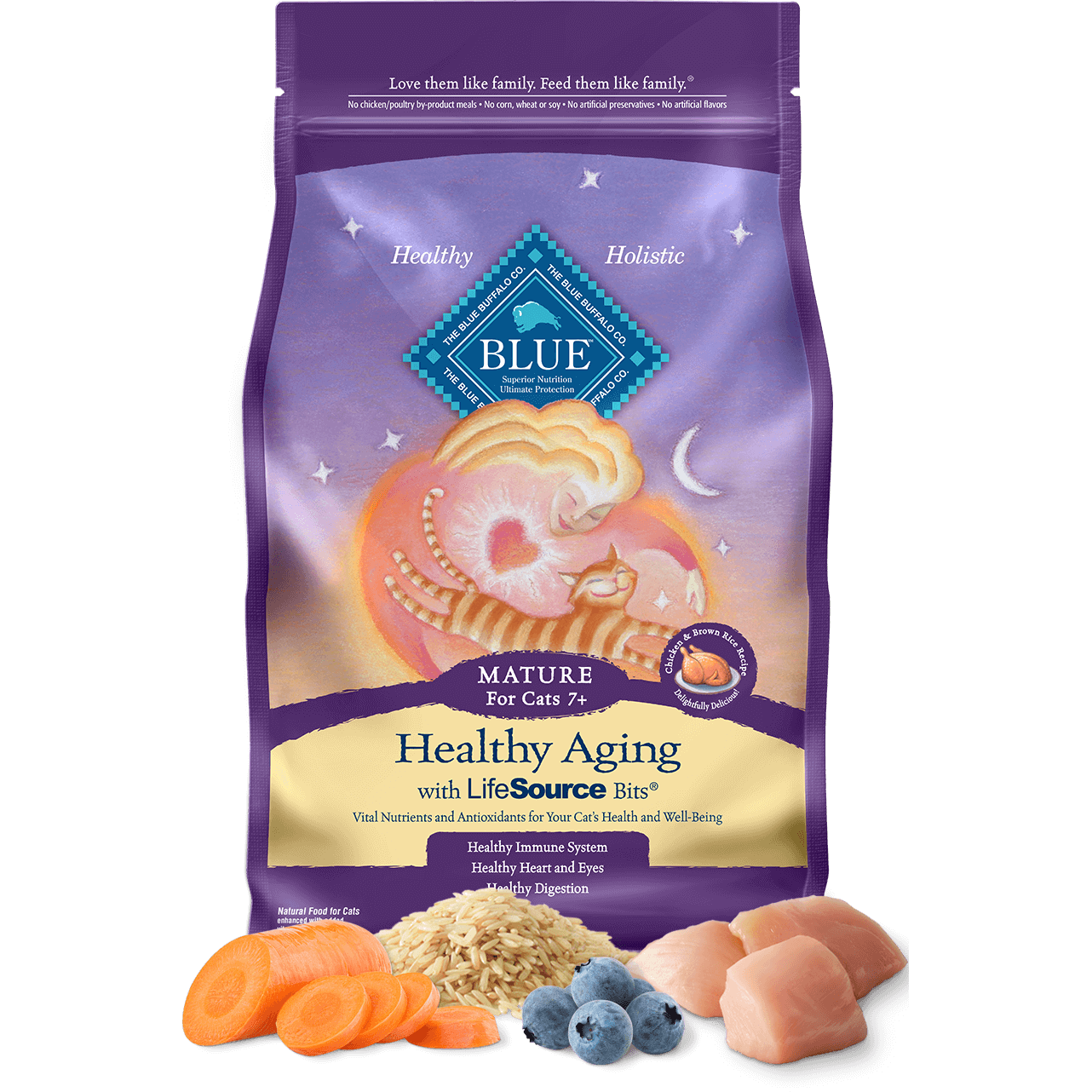 BLUE Tastefuls ™ Adult Cat 7+