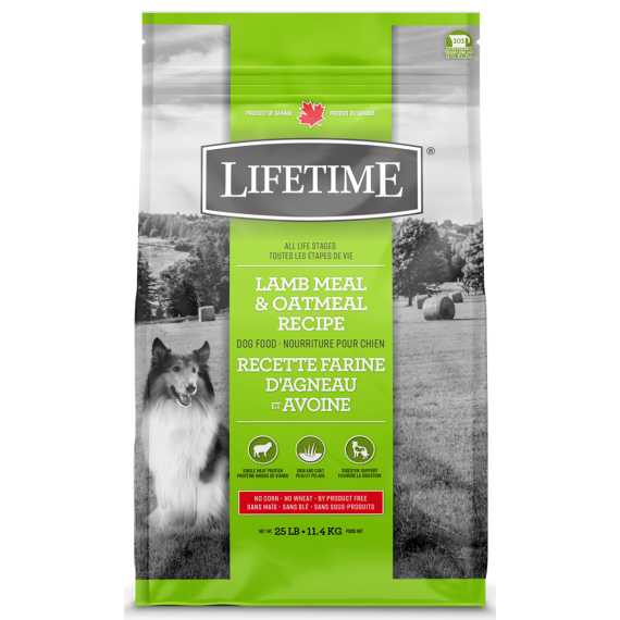 Lifetime® Lamb Meal & Oatmeal Recipe